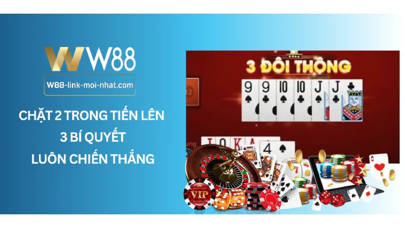 Chặt 2 trong tiến lên - 3 Bí quyết luôn chiến thắng