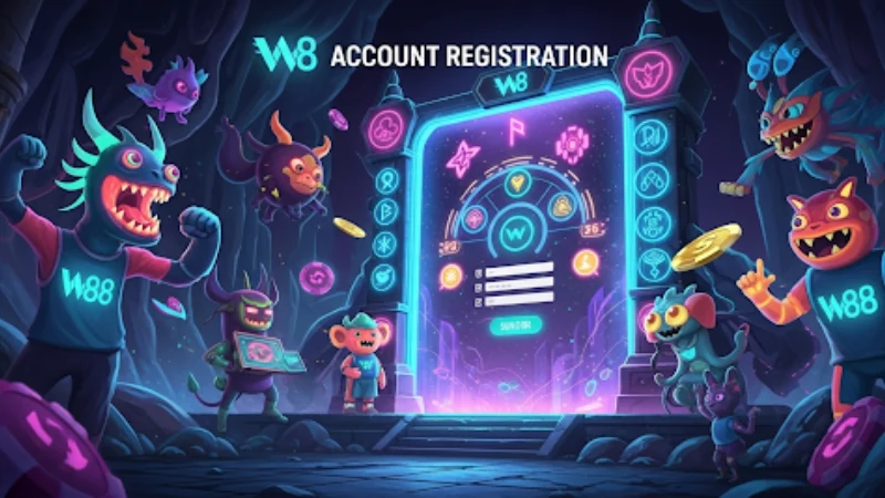 Hướng dẫn đăng ký tài khoản W88
